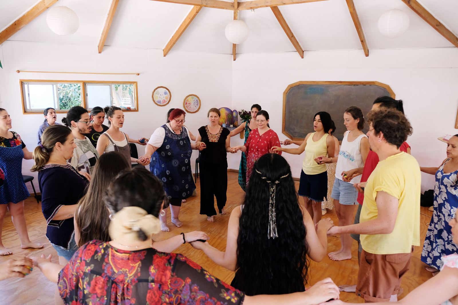 Ronda en la sala del seminario